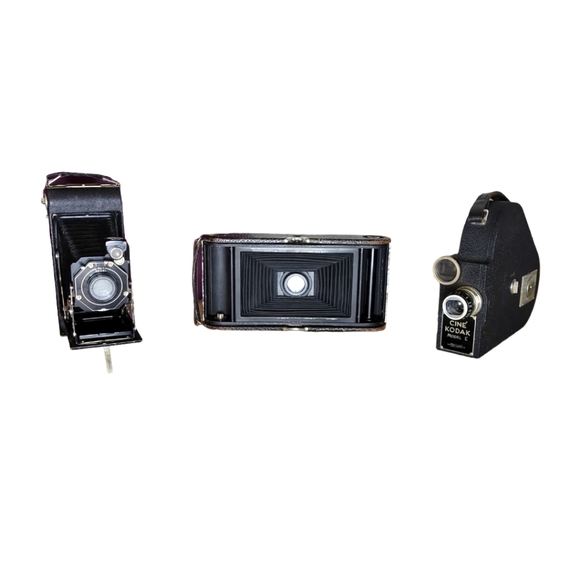 Kodak Other - Vintage camera set Kodak Vintage Cameras in Black and Silver
